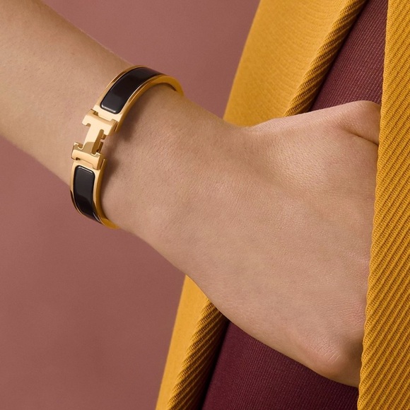 Brand New Authentic Hermes Clic H Bracelet! - Picture 2 of 3